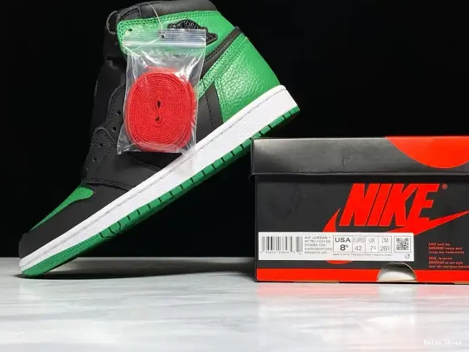 Bmlin Shoes 1 555088-030 Pine Green Air Jordan High 0522